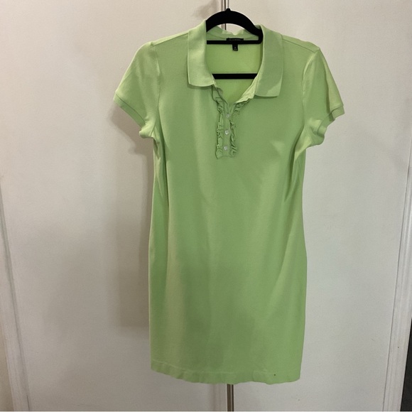 Talbots Dresses & Skirts - Talbots Green Polo Shirt Dress Size M